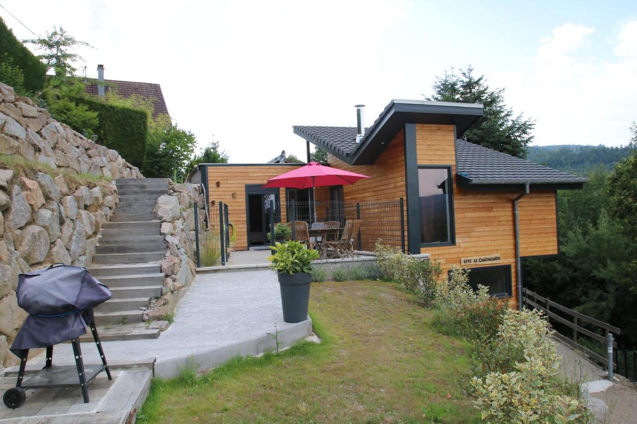 Gite Le Chataignier Luttenbach-près-Munster Exteriör bild